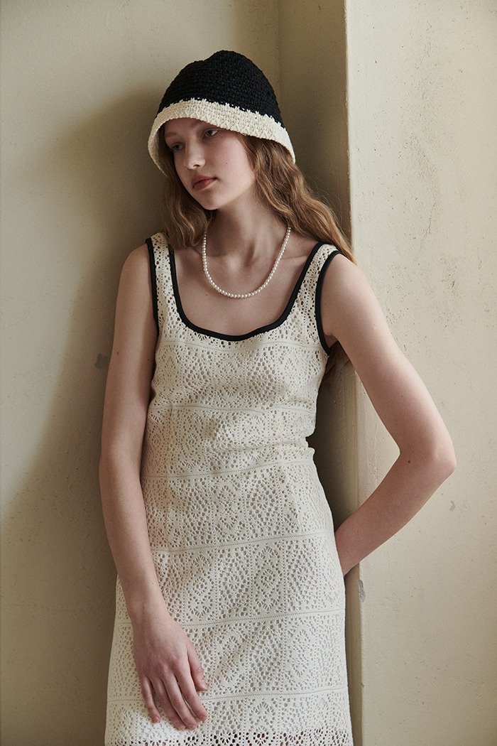 [Sample] Bohemian summer onepiece (ivory)