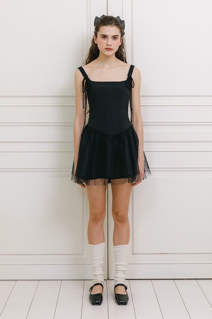 [Sample] Ballerina tutu dress (black)